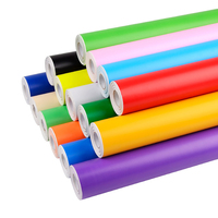 Vinyle de découpe personnalisé en gros, vinyle brillant et mat, autocollant coloré en rouleau pour décorations de Noël