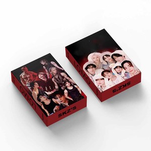 55 unids/set Kpop StrayKids Sexy músculo fotos tarjeta Hyunjin Felix <span class=keywords><strong>Bangchan</strong></span> Lee Know World Tour alta calidad Lomo tarjetas Fans regalos - Product Image 2