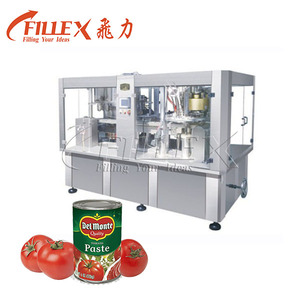 Cao-Tốc Độ Thực Phẩm Tự Động Có Thể Làm Đầy Máy Cho Mèo/Con Chó Dán & Đồ Uống Sản Xuất Bánh Linh Kiện Cho Nước <span class=keywords><strong>Canning</strong></span> Dòng - Product Image 1