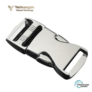 Zinc Alloy Metal Buckle Quick Release Snap Fastener for Belt Backpack Luggage Adjustment <b>Hardware</b> Accessory - Product Image 6