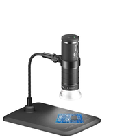 Mikroskop Digital Monokuler Profesional Berkualitas Tinggi 1000x 10x IP54 8 LED USB untuk Perbaikan Ponsel