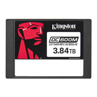 Kingston DC600M Unità a Stato Solido (SSD) SATA di Grado Enterprise da 2,5 Pollici, Serie 480GB 960GB 1,92TB 3,84TB 7,68TB
