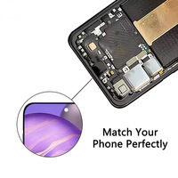 Pantalla LCD AMOLED Original con Marco y Digitalizador de Repuesto para Samsung S23 PLUS/Galaxy S916/S23+, Accesorios para Teléfono