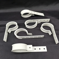 Collier de serrage en plastique pour tuyau de climatisation, attache rapide pour fixation de tubes CVC
