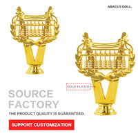 Offres Spéciales spécial Abacus Trophy pièces étudiant et enfants compétition trophée accessoires plastique OEM personnalisé trophée pièces