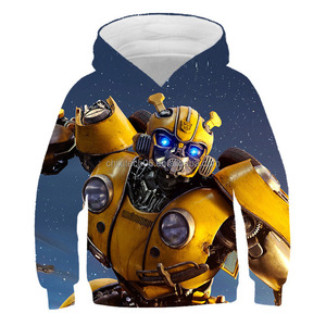 <span class=keywords><strong>Nueva</strong></span> Sudadera con Capucha 3D de Anime Bumblebee 2026 - Disfraz Infantil de una Pieza para Venta al por Mayor - Product Image 1