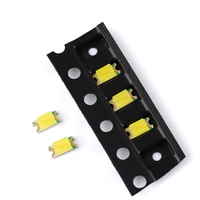 Carte mère RGB led smd 1206, vue latérale, 1206 2.1T, ensemble de diodes