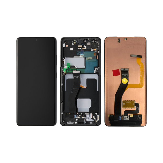 Original OLED Tft Repair Fingerprint Feature Touch Screen Mobile Phone LCD Frame S21 Ultra 5G Screen Display for Samsung G998