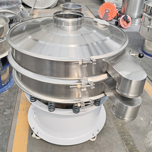 Máquina de cribado vibratorio de alta capacidad de procesamiento para Ingeniería química Industria alimentaria Motor esencial de estructura compacta - Product Image 4