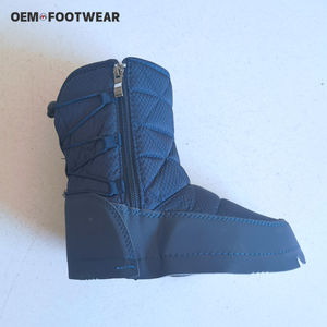 مصنع الصين بالجملة أحذية وأجزاء الأحذية أحذية الثلوج في فصل الشتاء أحذية في الهواء الطلق في فصل الشتاء العلوي القطن الدافئة أحذية روسيا العليا - Product Image 2