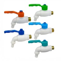 Robinet en plastique pour machine à laver domestique, prix usine OEM/ODM, antigel et anti-fissuration pour robinet de jardin extérieur