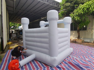 Château gonflable bleu pastel <span class=keywords><strong>de</strong></span> 8 pieds pour enfants, idéal pour la <span class=keywords><strong>location</strong></span> - Product Image 3