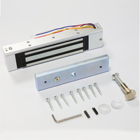 Serrure magnétique électrique 12v 24v Dc 180kg 350lbs Force de maintien Serrure électromagnétique