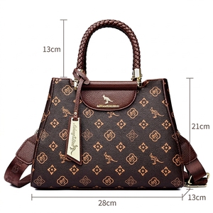 2026 Neue Sac à Main Femme Damenhandtasche Große Kapazität Schultertasche Hochwertige Leder-Tragetasche für Damen - Product Image 2