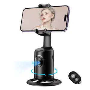 Not Need APP Live Video Vlog Selfie Stick Phone Auto Shooting Tracking Object 360 Rotation Mini Smartphone Tripod Stand