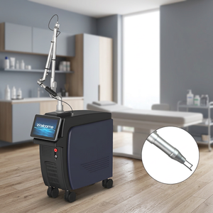 เครื่องเลเซอร์พิโกวินาทีแบบแนวตั้งพร้อมพัลส์ยาว รุ่น Picosend ใช้เลเซอร์ Nd Yag สำหรับลบรอยสัก รักษารอยแผลเป็น และล้างคิ้ว - Product Image 1