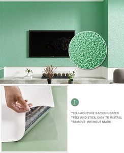 <span class=keywords><strong>FM</strong></span> HOME decoración papel tapiz 3D pegatina de pared XPE papel tapiz espuma revestimiento de paredes rollos de pegatinas - Product Image 5