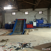 Presse à balles hydraulique horizontale pour le recyclage des déchets, compacteur de métal et de plastique à prix avantageux