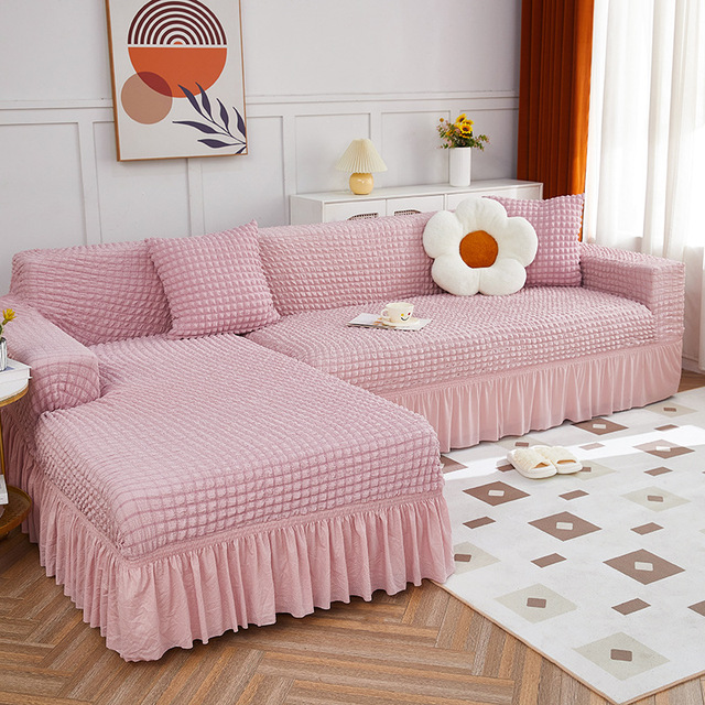 Jacquard Elastic Stretch Modern Non-Slip Sofa Cover Universal Dog Cat Pet Friendly Washable Furniture Protector Fitted Slipcover