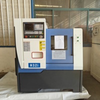 Volledig geautomatiseerde H32i CNC-draaibank met gereedschapsstandaard, automatische CNC-machine, mini-uitvoering, schuine bedden, Fanuc, Siemens, GSK