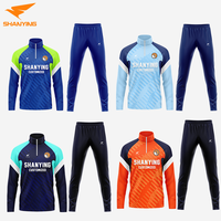 Vestes d'entraînement en polyester personnalisées en gros, uniforme d'entraînement vierge, sweat-shirt surdimensionné de haute qualité à fermeture éclair pour hommes