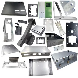 Kundenspezifisches aluminium-laserschneiden biegen-schweißen Komponenten-Service Blechschalen Blech-Stempelteile Herstellung