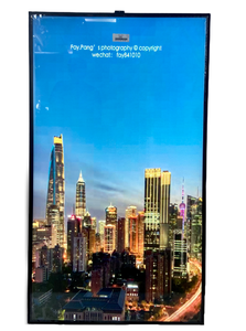 65 "75" 86 "98" siêu mỏng độ sáng cao màn hình quảng cáo lớn 2k 4k 3000-5000 nits video LCD menu cửa sổ hiển thị kỹ thuật số - Product Image 6