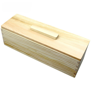 Rectangular wooden box+1200ml toast mold Handmade soap mold Cake toast bread DIY mold