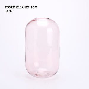 Decorazione per la casa moderna <span class=keywords><strong>vaso</strong></span> fiore <span class=keywords><strong>rosa</strong></span> cilindro vasi <span class=keywords><strong>di</strong></span> vetro per la <span class=keywords><strong>pianta</strong></span> verde per la decorazione da tavolo - Product Image 2