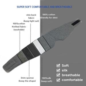 Bandeau confortable pour dormir, bandeau respirant, masque oculaire en coton, livraison gratuite - Product Image 6