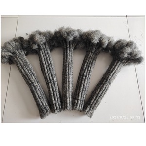 Vente en gros de cheveux humains brésiliens <span class=keywords><strong>Dread</strong></span> Loc Extensions 10A Grade Trame unique Dreadlock Puffs Locs courtes et longues pour femmes et hommes - Product Image 5