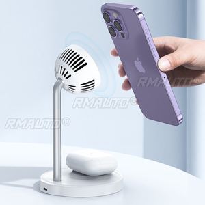 Mcdodo 15W 2 en 1 Chargeur sans fil magnétique de bureau pour iPhone 12 13 Huawei Xiaomi pour Samsung - Product Image 4