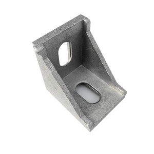 Support triangulaire en aluminium moulé de marque TZHIF, modèle 3030, à 4 trous, épaisseur 4 mm, non traité en surface, standard, pour la vente en gros - Product Image 4