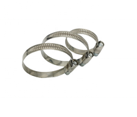 Collier de serrage à vis sans fin robuste en acier avec finition zinguée OEM 21-38mm, prix usine, vente chaude
