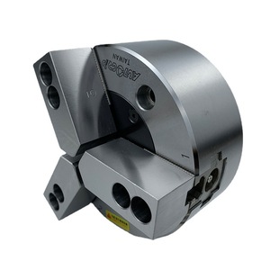 Taiwan Chia-Ho Chung Shih Three-Jaw <b>Chuck</b> Hydraulic Steel Disc Lathe Single-Action Double-Direction Spindle Clamp Flange Manual - Product Image 1