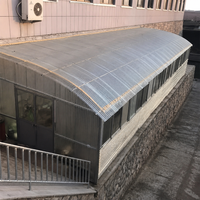 Stoßfeste Industrielle Glasfaser-Wellplatten Leichtgewichtige Transparente Dachziegel