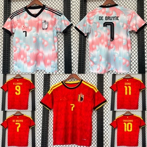 Darlly Shop 2026 para EE. UU., México y Bélgica, Camiseta <span class=keywords><strong>de</strong></span> Competición <span class=keywords><strong>de</strong></span> Manga Corta para Hombre, <span class=keywords><strong>De</strong></span> <span class=keywords><strong>Bruyne</strong></span> Lukaku, Fuente Original <span class=keywords><strong>de</strong></span> Fútbol - Product Image 1