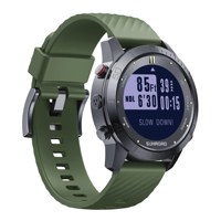 Jam Tangan Komputer Selam Tahan Air Sunroad 100m Bahan Stainless Steel Olahraga Luar Ruangan Pria Tahan Lama Portabel