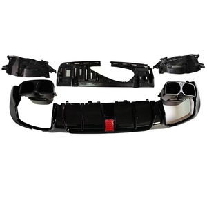 Ốp khuếch tán sau kiểu Barbus W213 tích hợp đèn, viền cản sau kèm ống xả cho Mercedes Benz <span class=keywords><strong>E</strong></span> <span class=keywords><strong>Class</strong></span> W213 - Product Image 3