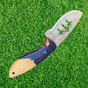 Couteau de chasse à lame fixe de haute qualité, personnalisable, OEM, pour l'extérieur, manche en bois, lame fixe, couteau personnalisé OEM - Product Image 6