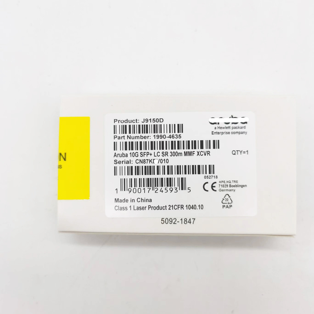 New Gigabit Ethernet Switch Optical Transceiver Modules J9150D J9150A