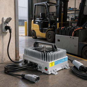 Pengisi Daya Baterai LiFePO4 5S 18.25V 40A untuk Baterai Tambahan RV Kelautan <span class=keywords><strong>12V</strong></span> dan Peralatan Pengisian Daya Khusus Pasokan Pabrik OEM ODM - Product Image 1