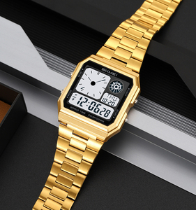 SKMEI 2353 crear logotipo reloj de zona horaria mundial 5 alarma reloj deportivo para hombre Tienda de pulsera electrónica para relojes en línea - Product Image 2