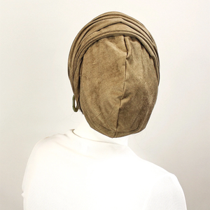 Turbante fácil de atar, ahorro de tiempo, moño bajo y nudo superior, plisado frontal, plisado cruzado, turbante de estilo Simple, Hijab, tocado musulmán - Product Image 3