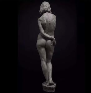 Pas Een Levensgroot Marmeren Beeld Van De Naakte Dame Aan - Product Image 3