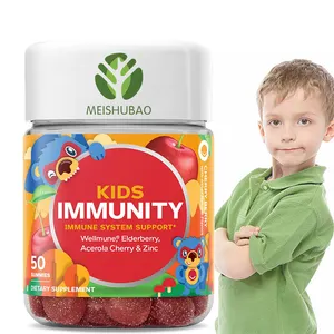 Factory Sale Reliable Immune Support Supplement Immune Booster Supplement Oem Kids Probiotic Immunity Gummies For Kids