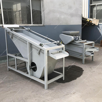 400kg/uur Walnoot Amandel Schilmachine Hazelnoot Pistache Abrikozenpit Kraker Neem Fruitseparator Lijn 380V 2.2kW