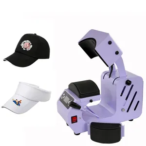 Tự động thăng hoa Hat Cap nhiệt máy ép hai thảm phù hợp với các loại khác nhau của mũ được sử dụng trong máy