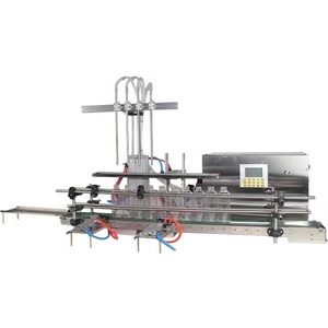 Totalmente automática 1,8 multi-Banco vinagreta corrosión botella <span class=keywords><strong>detergente</strong></span> 4 desbordamiento automático máquina de llenado de jabón - Product Image 1
