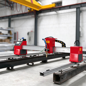 Machine de découpe plasma CNC portable avec panneau de commande, découpeuse de métal industrielle - Product Image 1